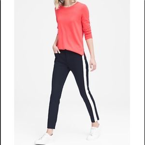 Banana Republic Sloan stripe side pants